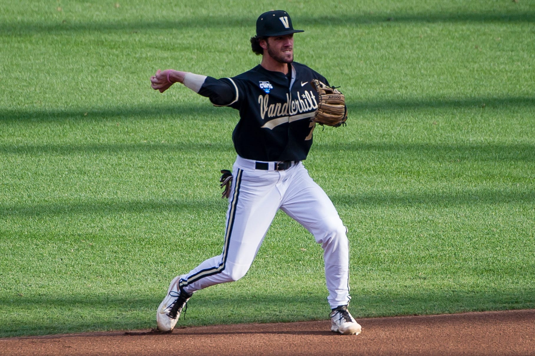 vanderbilt black baseball uniforms